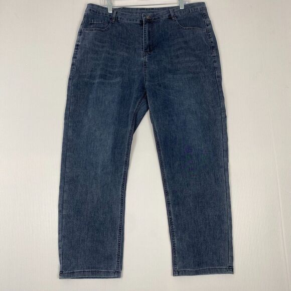 Empior Armeni Mens Denim Pants Blue Jeans Men's Size 38 Soft Lightweigth Cotton - Picture 1 of 8